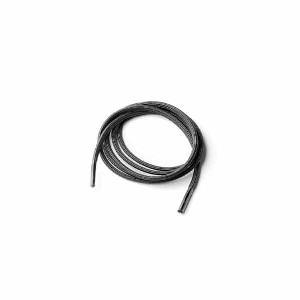 Shoelaces elastic - black 80 cm / 31.5 inch