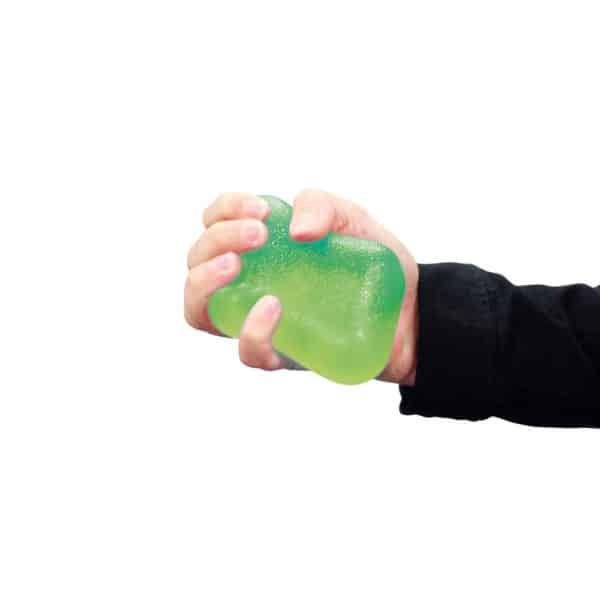 Jelly Grip - kiinteä puristelupallo. Apuvälineet vanhuksille ja liikuntarajoitteisille.